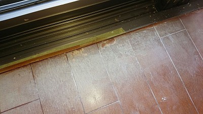 横浜市磯子区岡村マンション/フローリング日焼け